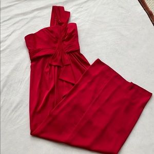 BCBG Red prom/formal floor length dress size 4